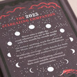 Back of Night Sky Almanac Stargazer's Guide Book