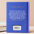 Back Cover of You Make Me Proud Book Showing Blurb