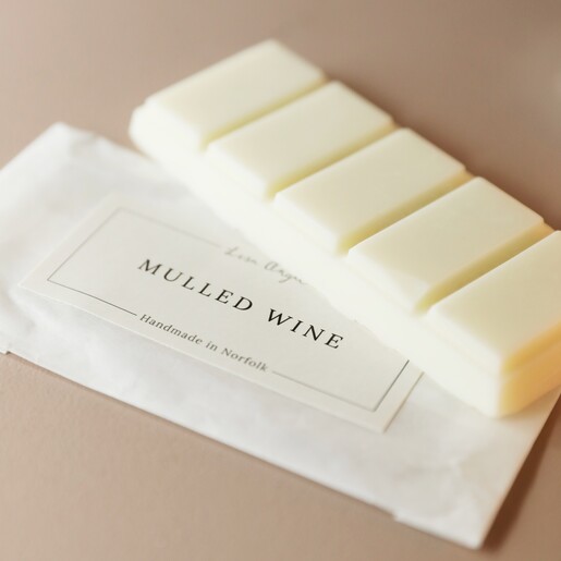 Mulled Wine Wax Melt Bar From All is Calm, All is Bright Christmas Wax Melt Letterbox Gift