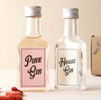Pink Gin and House Gin From Build Your Own Gin and Tonic Gift Box