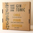 Instructions on Back of Build Your Own Gin and Tonic Gift Box