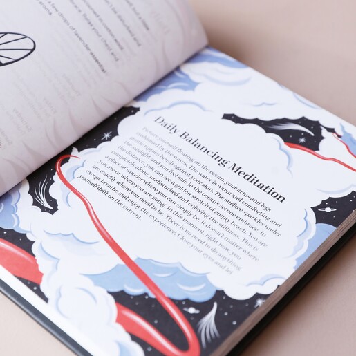 Inside Page of Cosmic Rituals Book on Meditation for Aries