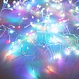 Lisa Angel Festive Party Mains Powered LED Rainbow Firefly String Lights