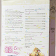 Ingredients Info on Side of Popcorn Shed Birthday Cake Gourmet Popcorn Box