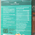 Close Up of Ingredients List on Popcorn Shed Peanut Butter Gourmet Popcorn Packaging
