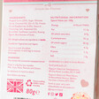 Ingredients List on Popcorn Shed Pink Gin Gourmet Popcorn