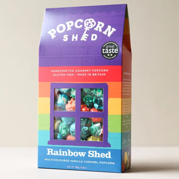 Popcorn Shed Rainbow Gourmet Popcorn Popcorn Shed Rainbow Gourmet Popcorn