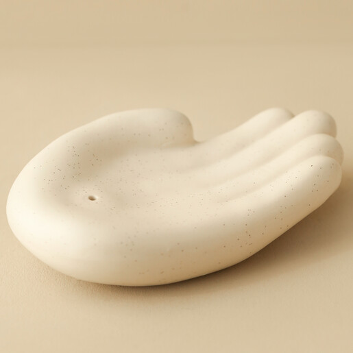 Sass & Belle Hand Incense Holder on Neutral Background