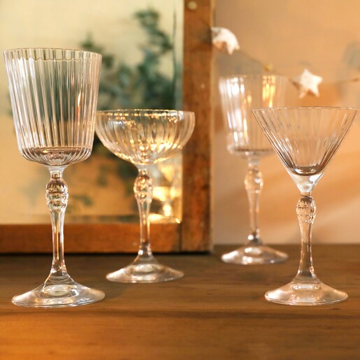 Art Deco Coupe Glass, Glassware