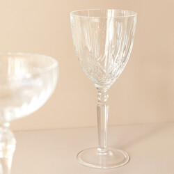 Crystal Cut Orchestra Wine Glass