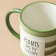 Aerial View of Striped Plant Therapy Mug