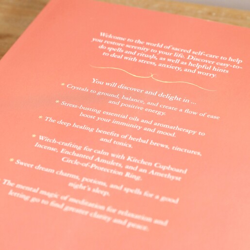 Spells for Peace of Mind Book back cover 