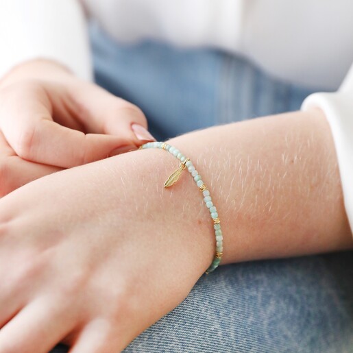 Hot diamonds feather on sale bracelet