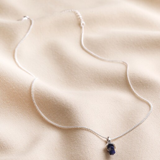 Sodalite hot sale crystal necklace