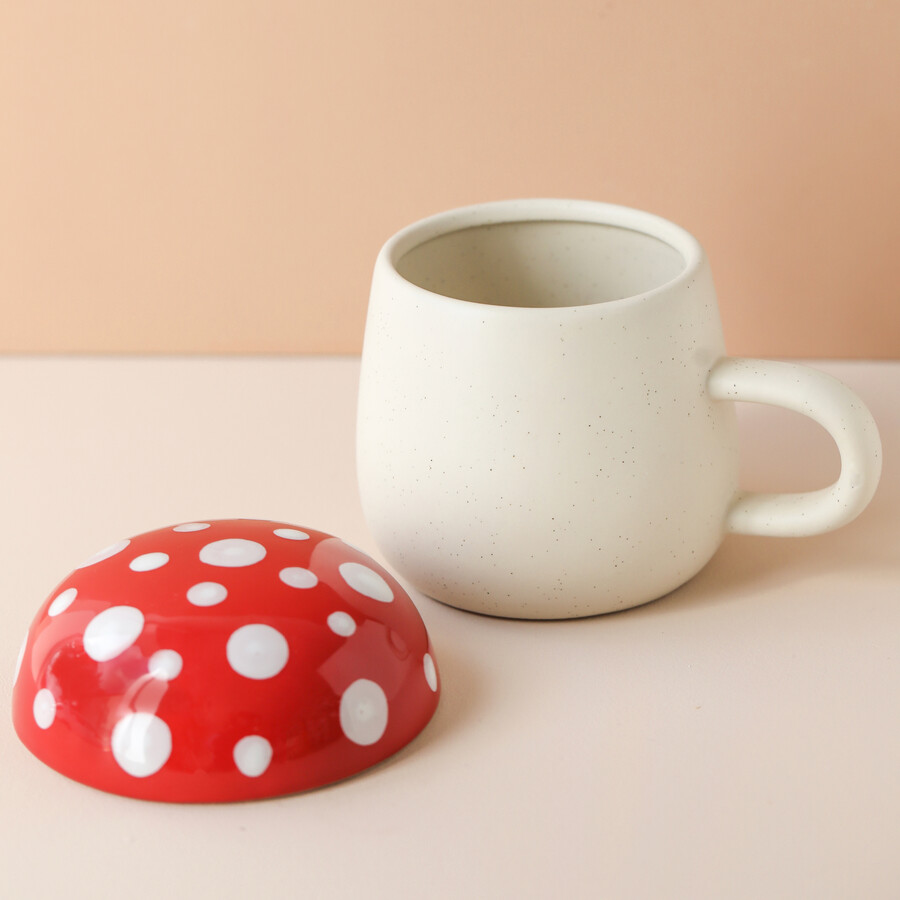 Red Mushroom Mug