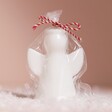 Afroart Small Angel Candle wrapped up in packaging