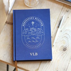 Personalised Initials Celestial Positivity Planner