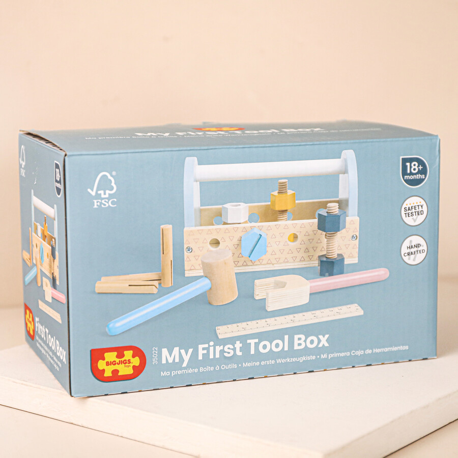 Personalised My First Tool Box Game Toys Lisa Angel