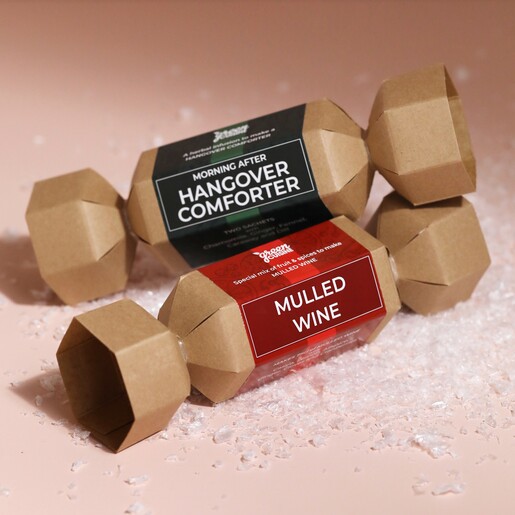 Hangover Comforter Also Available Green Cuisine Mulled Wine Christmas Cracker with hangover comforter cracker