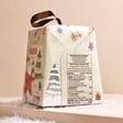 Back of packaging on Traditional Mini Panettone in Hanging Gift Box showing nutritional information