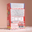 Back of Tony's Chocolonely Tiny Tony's Christmas Gift Box showing ingredients and nutritional information
