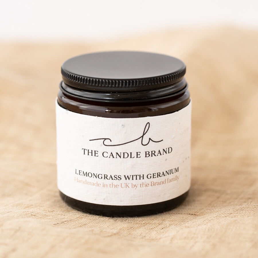 Lemongrass and Geranium Candle | The Candle Brand | Lisa Angel