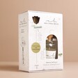 The Candle Brand Ylang Ylang and Sandalwood Diffuser In Box On Beige Background