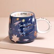 House of Disaster You're the Best Thing Starry Mug on Pink Surface