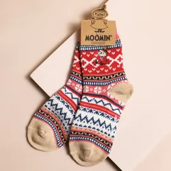 House of Disaster Moomin Fair Isle Little My Socks