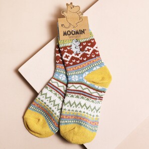 House of Disaster Moomin Fair Isle Moomin Socks