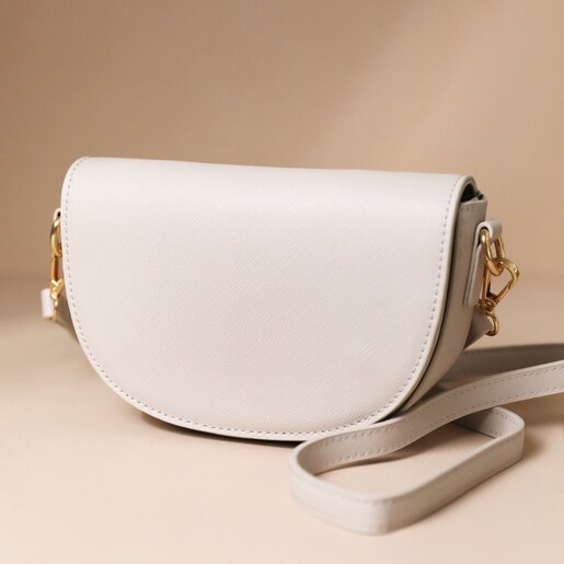 Light grey crossbody clearance bag