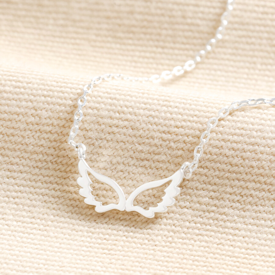 Angel wings sale chain necklace