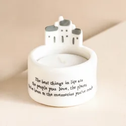 East of India Best Things in Life Tealight Holder