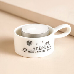 East of India Home Family Love Tealight Holder