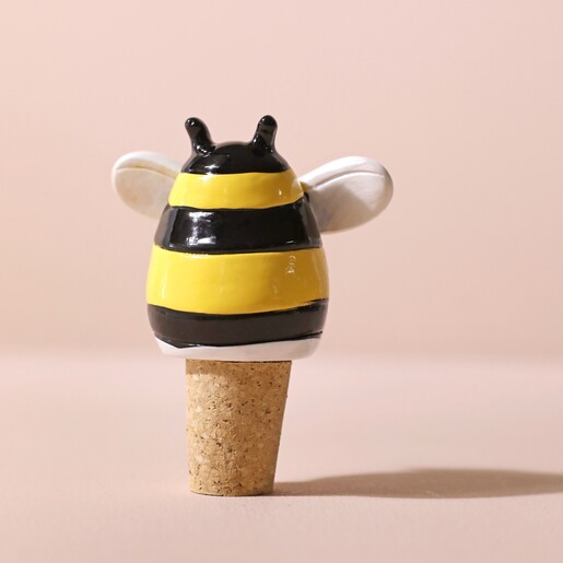 Lisa Angel Bumblebee Bottle Stopper