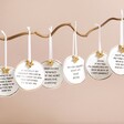 Nana Ceramic Hanging Decoration with other available quites