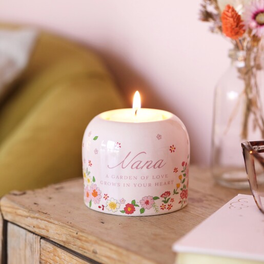 Nana Meaningful Word Candle Holder Homeware Lisa Angel