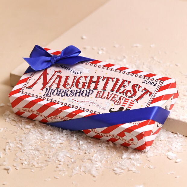 The Chocolate Gift Company Naughty Chocolate Elves Box