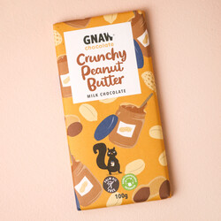 100g Bar of Gnaw Peanut Butter Chocolate