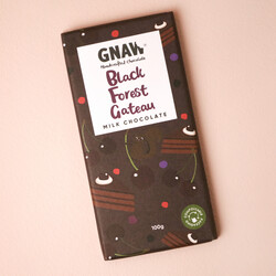 Gnaw Black Forest Gateau Milk Chocolate