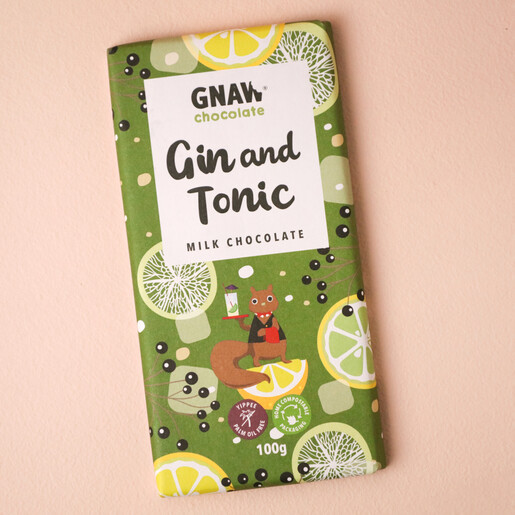 Gnaw Gin and Tonic Milk Chocolate