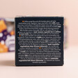 Back of Gnaw Sweet Orange Hot Chocolate Bombe packaging showing ingredients