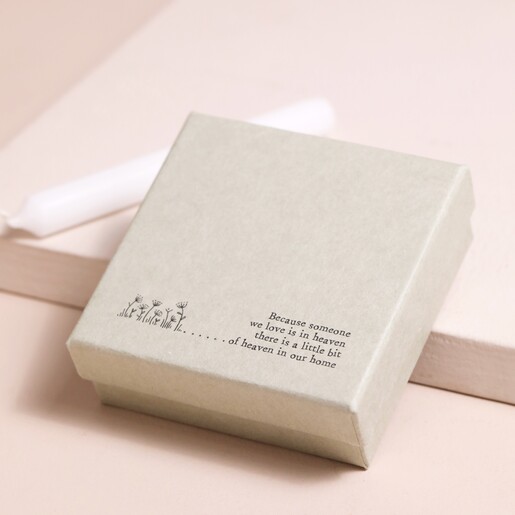 East of India Heaven in Our Home Candle Holder inside of box