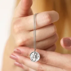 Stainless Steel Scorpio Pendant Necklace