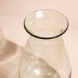 Close Up of the Top of Medium Glass Flower Vase