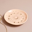 Celestial Trinket Dish empty against natural coloured background