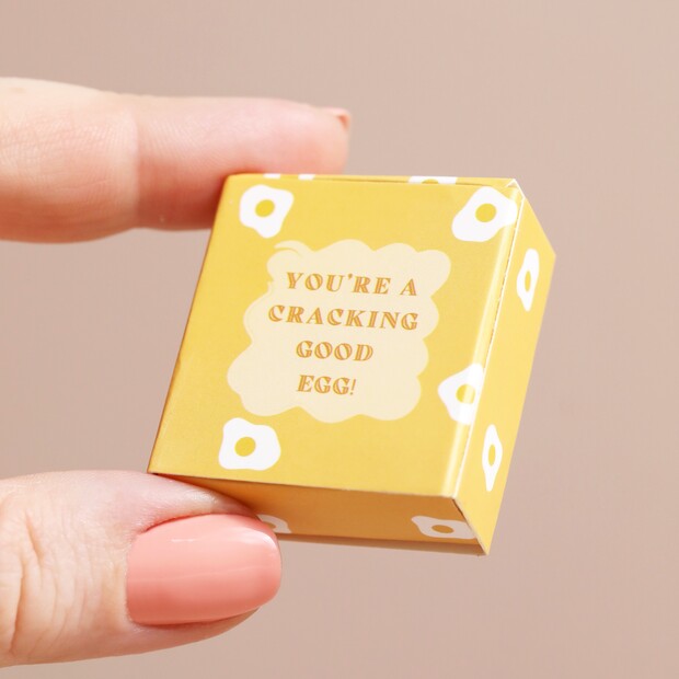 Tiny Matchbox Ceramic Egg Token | Small Gifts | Lisa Angel
