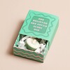 Tiny Matchbox Ceramic Sushi Token with open box showing egg