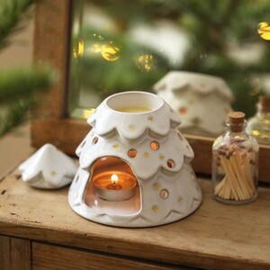 Ceramic Christmas Tree Wax Burner