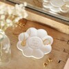 You Are Wonderful Flower Trinket Dish with Jewellery on Top of Wooden Surface
